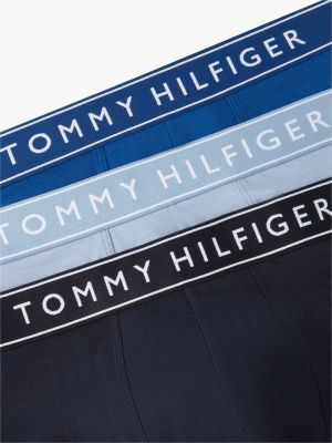 yellow 3-pack essential logo waistband boxer briefs for men tommy hilfiger