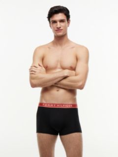 3-Pack Essential Logo Waistband Trunks — Multi 2
