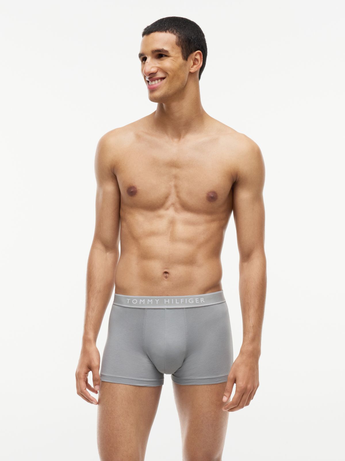 3-Pack Essential Logo Waistband Trunks — Yellow