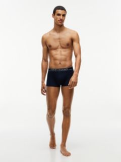 3-Pack Essential Logo Waistband Trunks — Yellow 3