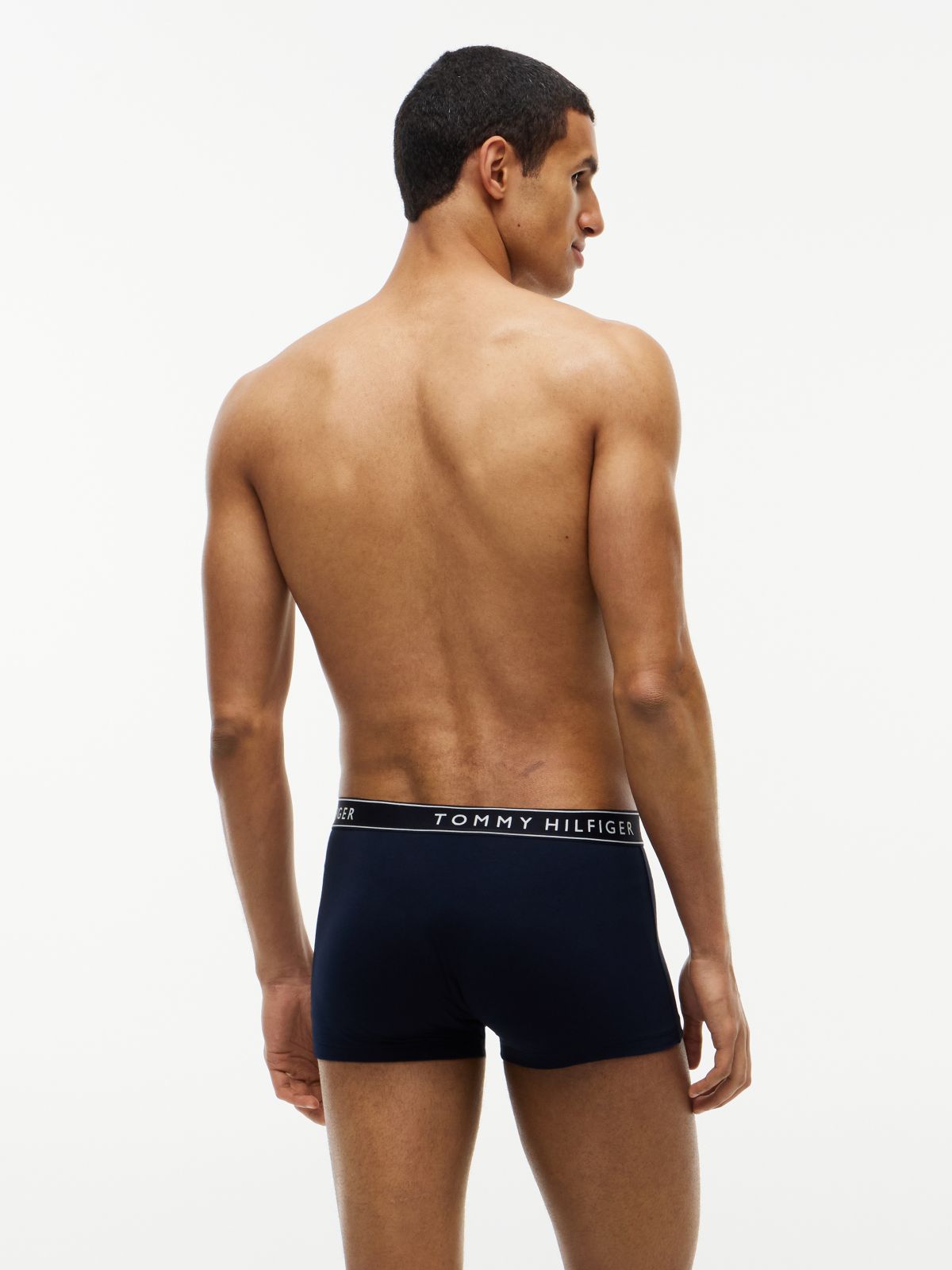 3-Pack Essential Logo Waistband Trunks — Yellow