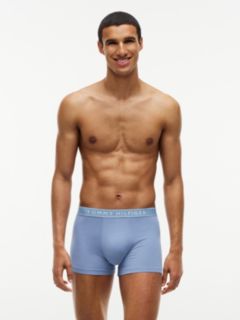 3-Pack Essential Logo Waistband Trunks — Yellow 7