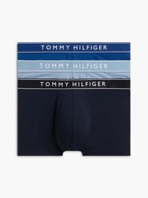 yellow 3-pack essential logo waistband trunks for men tommy hilfiger