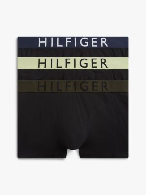 pink 3-pack logo waistband trunks for men tommy hilfiger