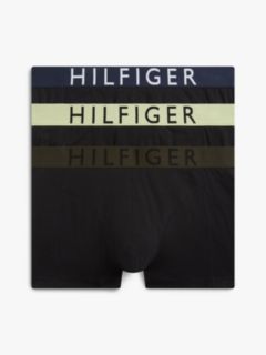 3-Pack Logo Waistband Trunks — Pink 1