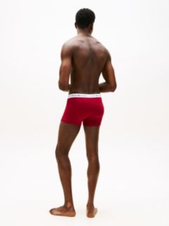 3-Pack Signature Logo Waistband Trunks — Blue 5