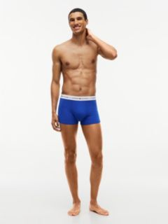 3-Pack Signature Logo Waistband Trunks — Red 3