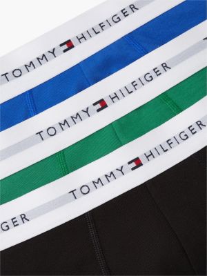 pack de 3 calzoncillos trunk signature con logo roja de hombres tommy hilfiger