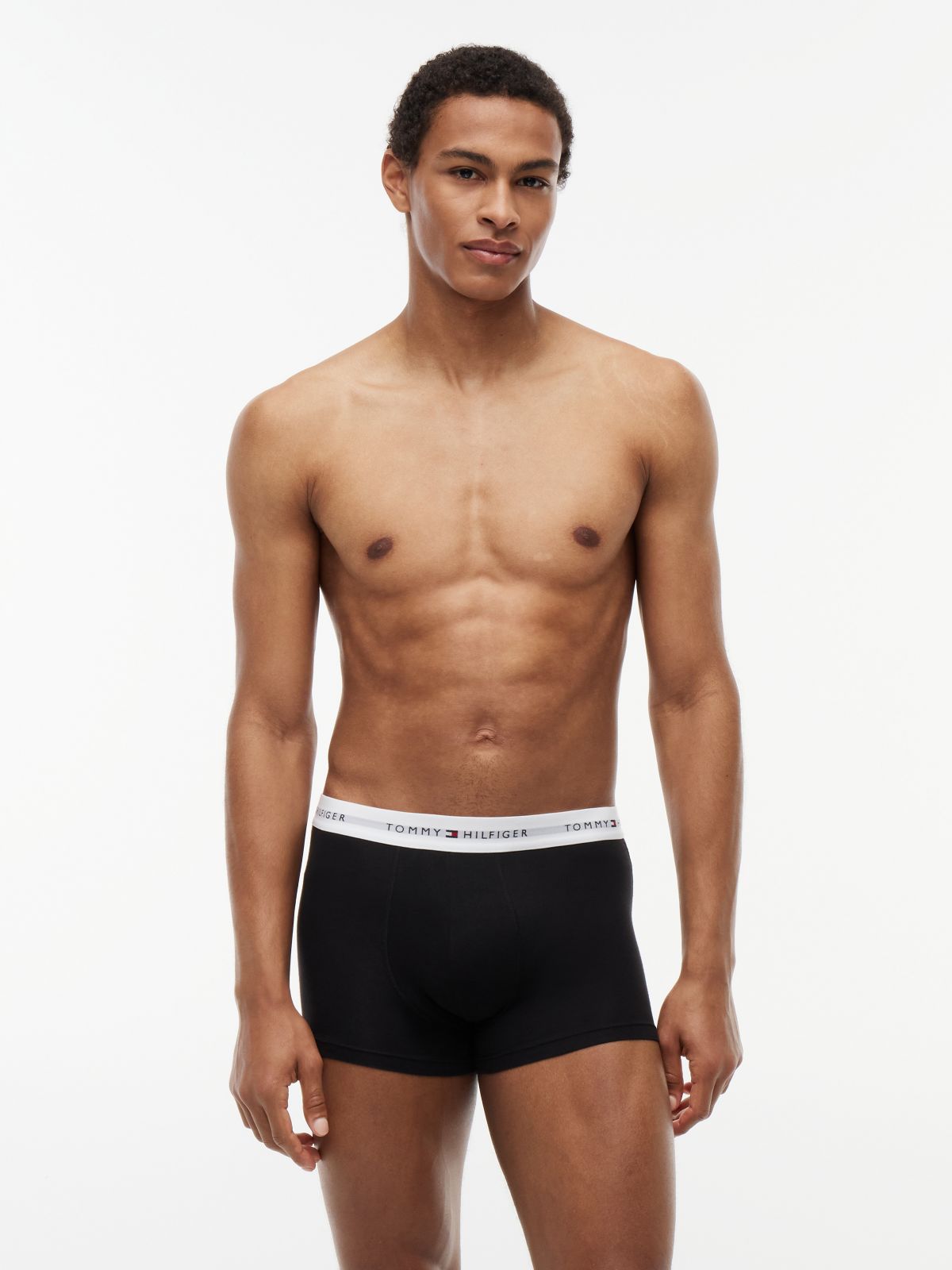 3-Pack Signature Logo Waistband Trunks — Multi
