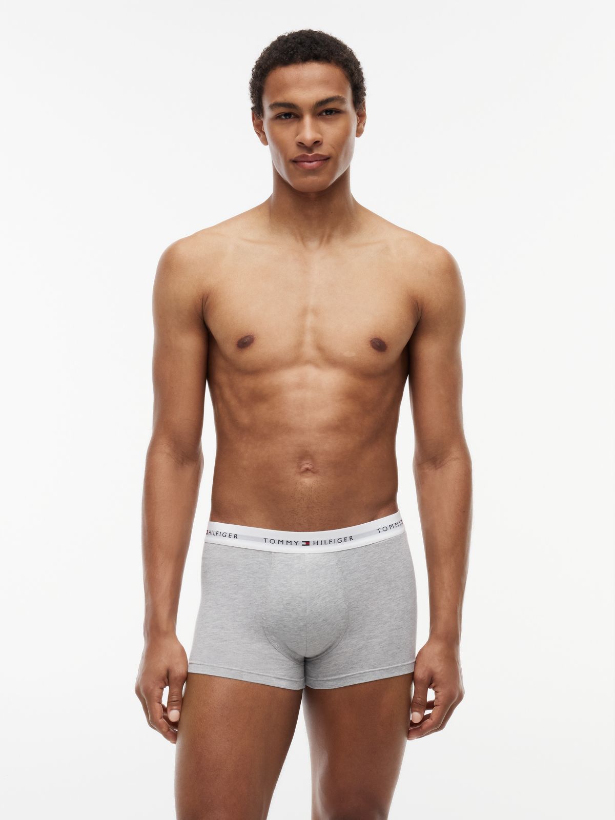 3-Pack Signature Logo Waistband Trunks — Multi