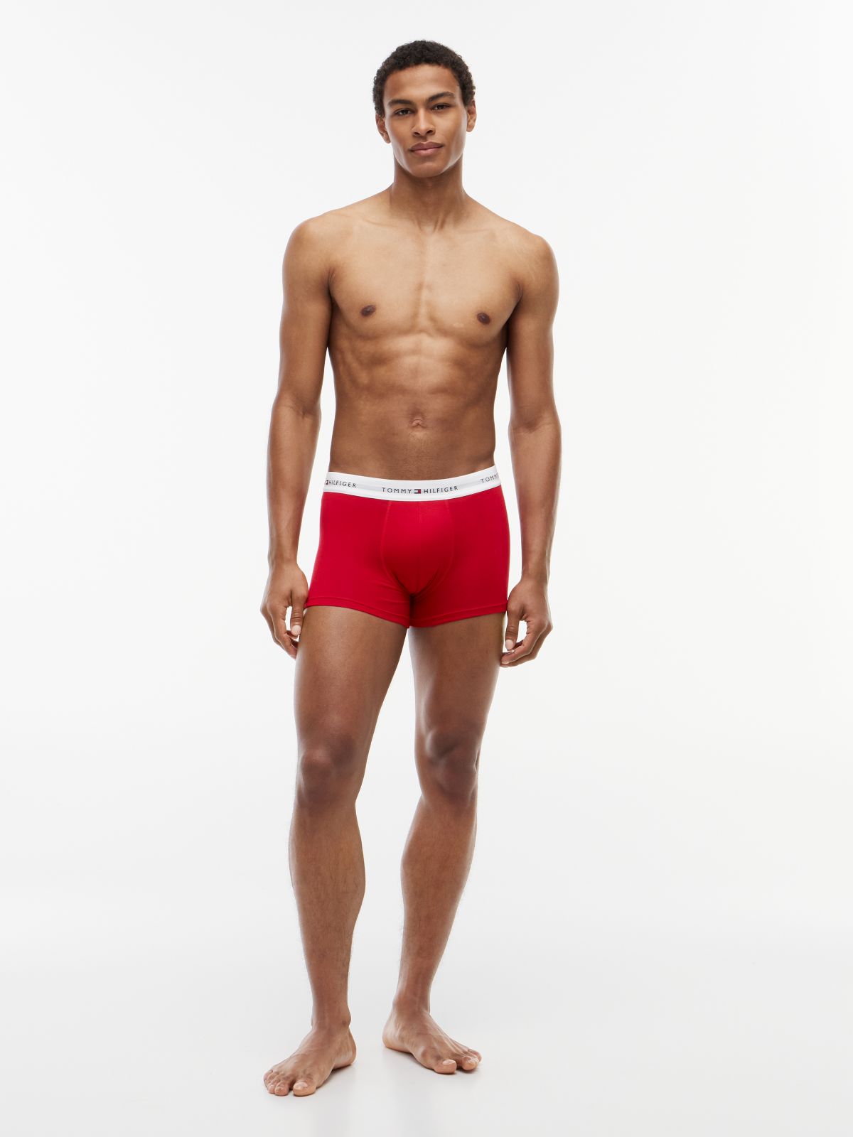 3-Pack Signature Logo Waistband Trunks — Multi
