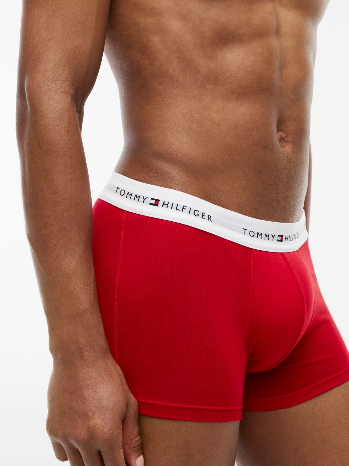 3-Pack Signature Logo Waistband Trunks — Multi