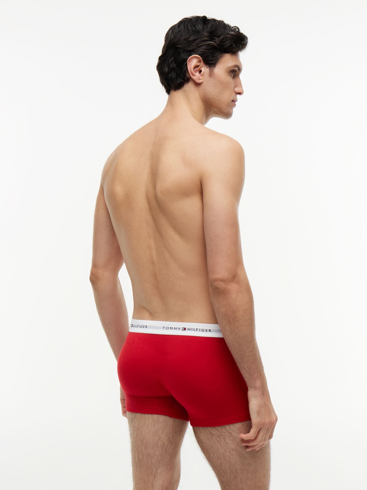 3-Pack Signature Logo Waistband Trunks — Multi