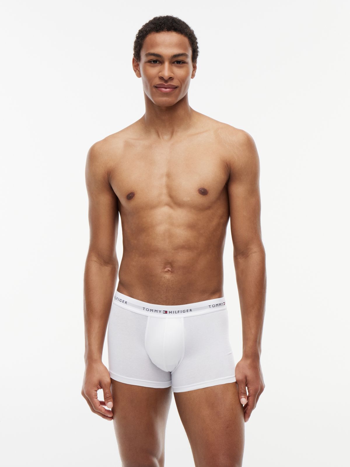 3-Pack Signature Logo Waistband Trunks — Multi