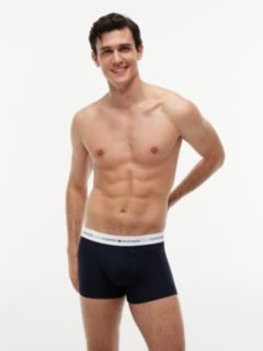 3-Pack Signature Logo Waistband Trunks — Blue 2