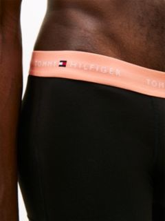 3-Pack Signature Logo Contrast Waistband Trunks — Blue 4