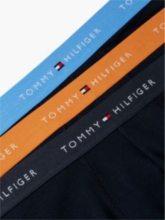 3-Pack Signature Logo Contrast Waistband Trunks — Pink 8