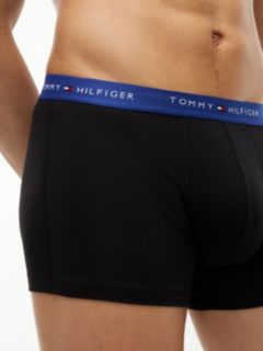3-Pack Signature Logo Contrast Waistband Trunks — Pink 4