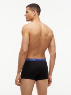 3-Pack Signature Logo Contrast Waistband Trunks — Pink 5
