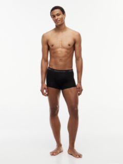 3-Pack Signature Logo Contrast Waistband Trunks — Multi 3