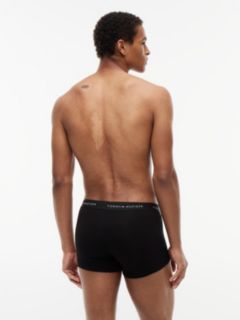 3-Pack Signature Logo Contrast Waistband Trunks — Multi 5