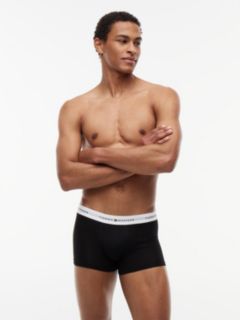 3-Pack Signature Logo Contrast Waistband Trunks — Multi 6