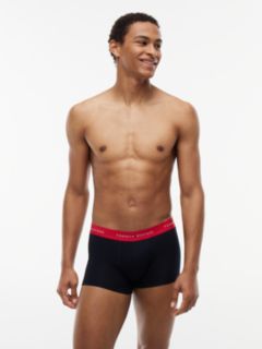 3-Pack Signature Logo Contrast Waistband Trunks — Multi 2