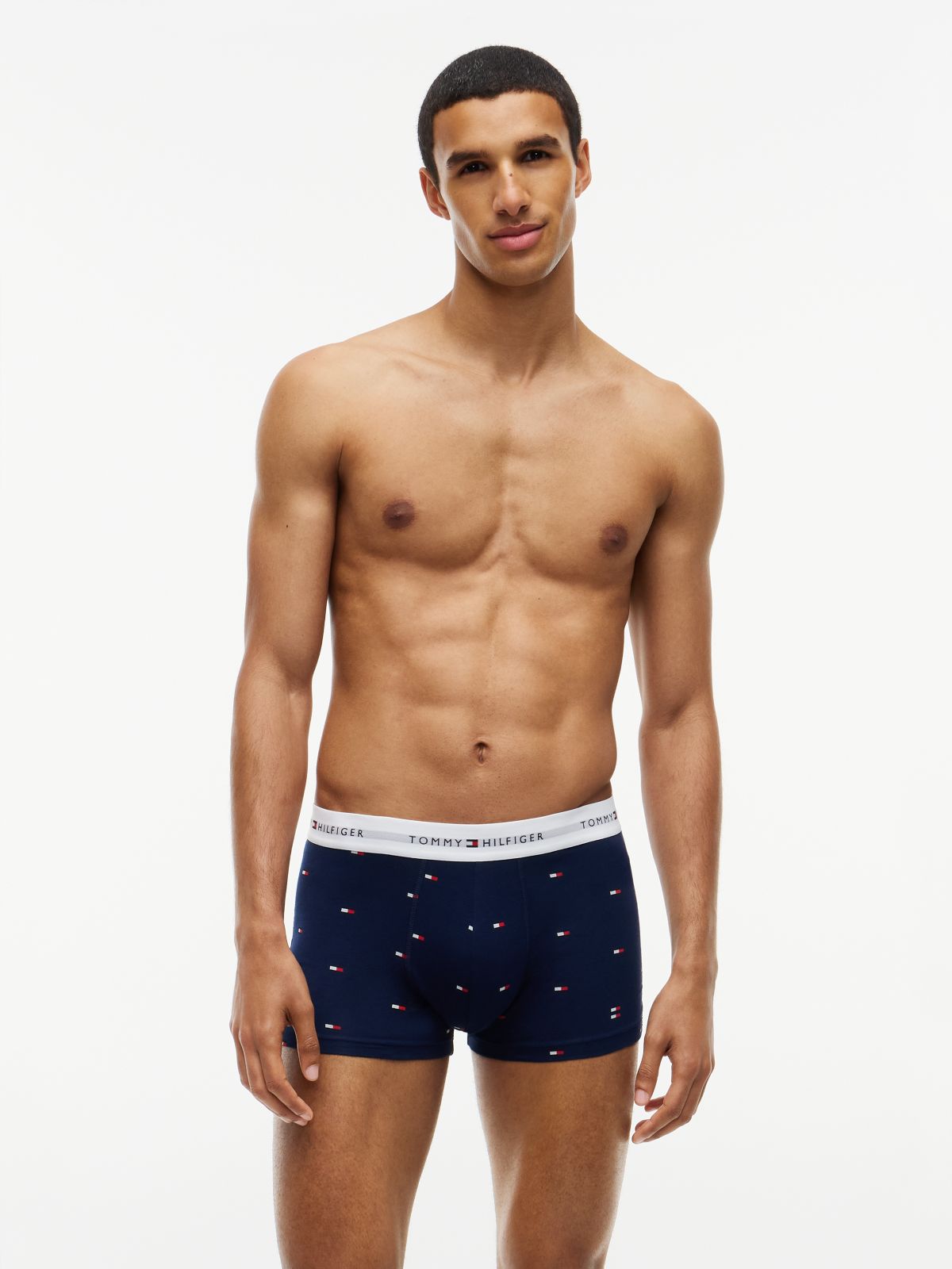 3-Pack Signature Logo Waistband Print Trunks — Multi