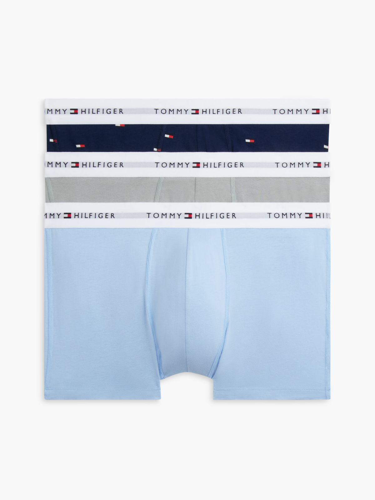 3-Pack Signature Logo Waistband Print Trunks — Multi