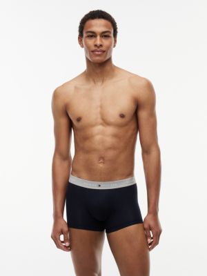 multi 5-pack signature logo waistband trunks for men tommy hilfiger