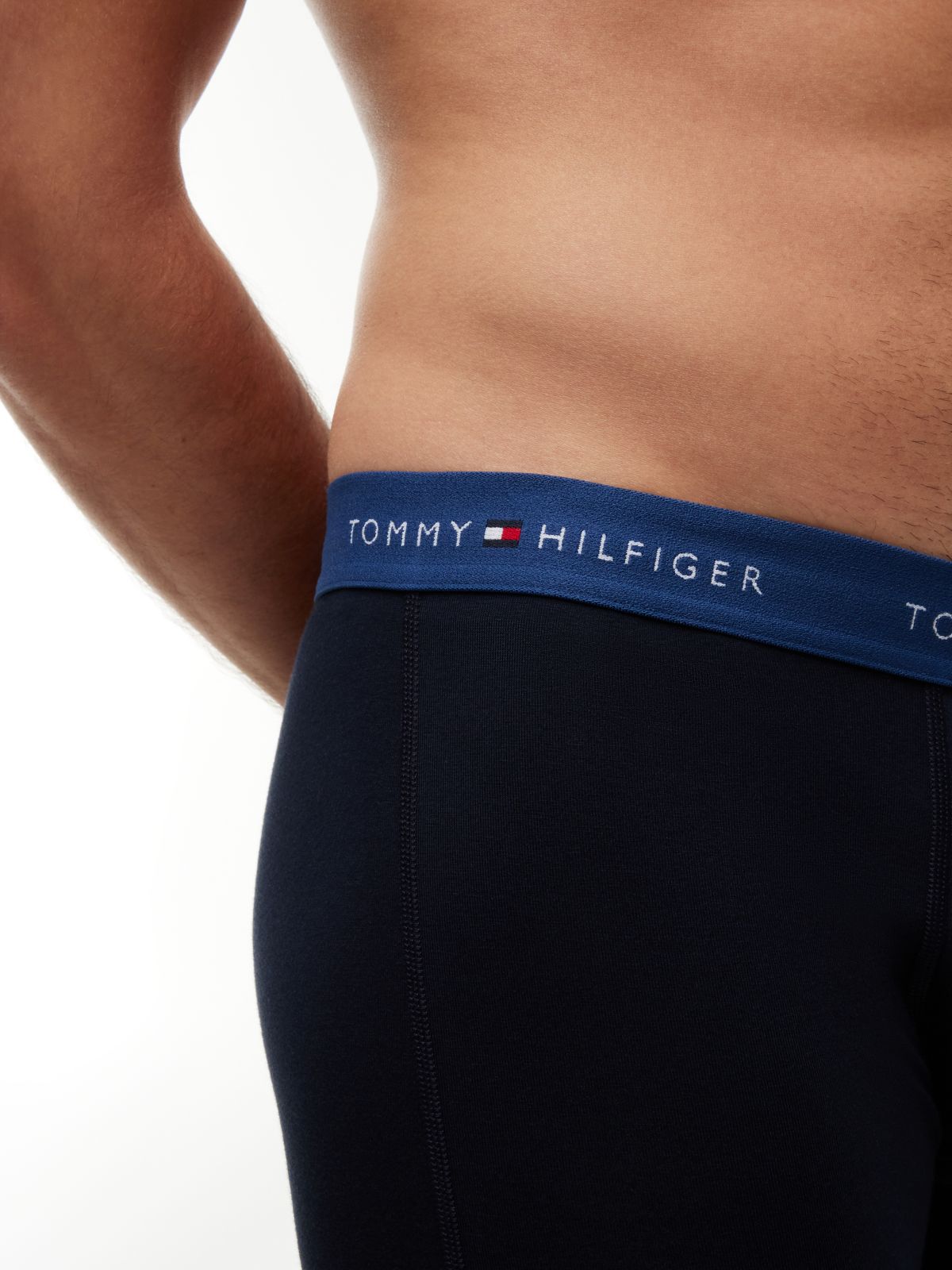 5-Pack Signature Logo Waistband Trunks — Grey