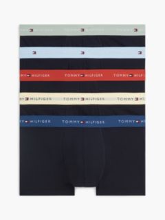 5-Pack Signature Logo Waistband Trunks — Grey 1