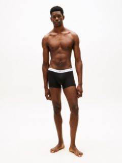 7-Pack Signature Logo Waistband Trunks — Black 3