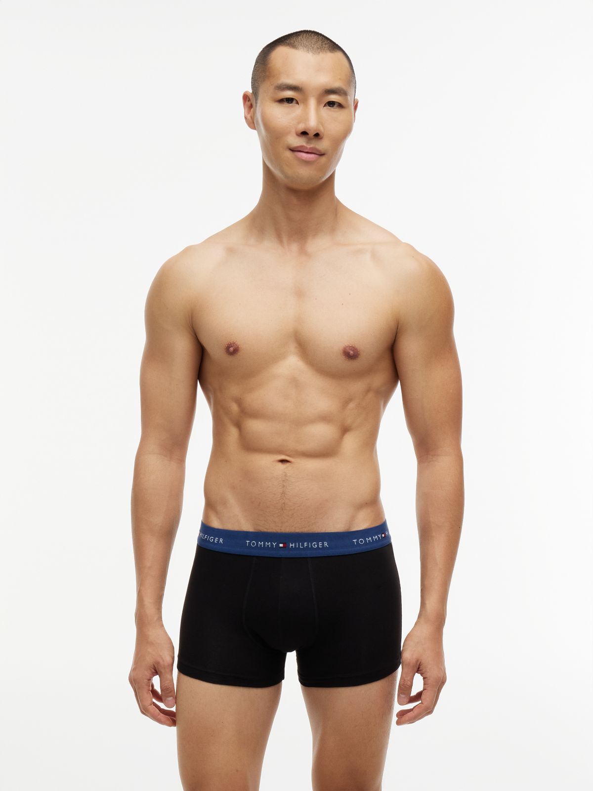 7-Pack Signature Logo Waistband Trunks — Multi