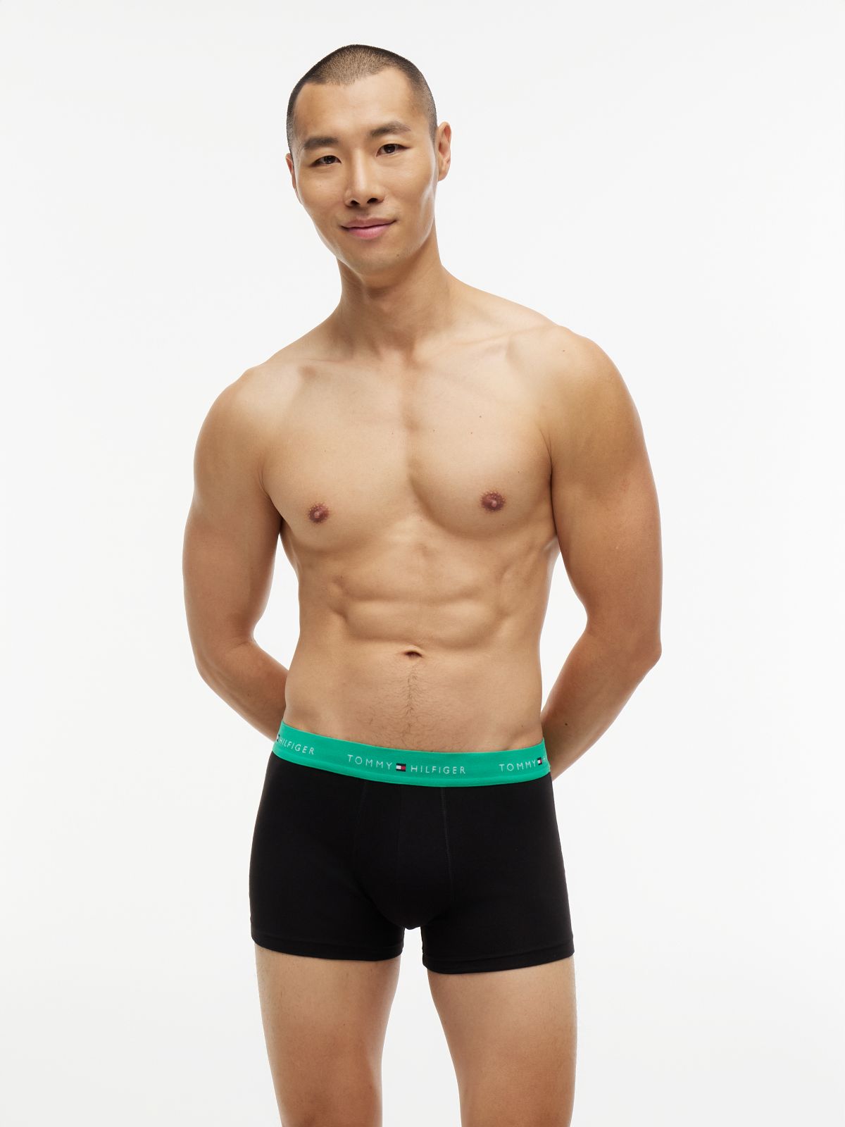 7-Pack Signature Logo Waistband Trunks — Multi