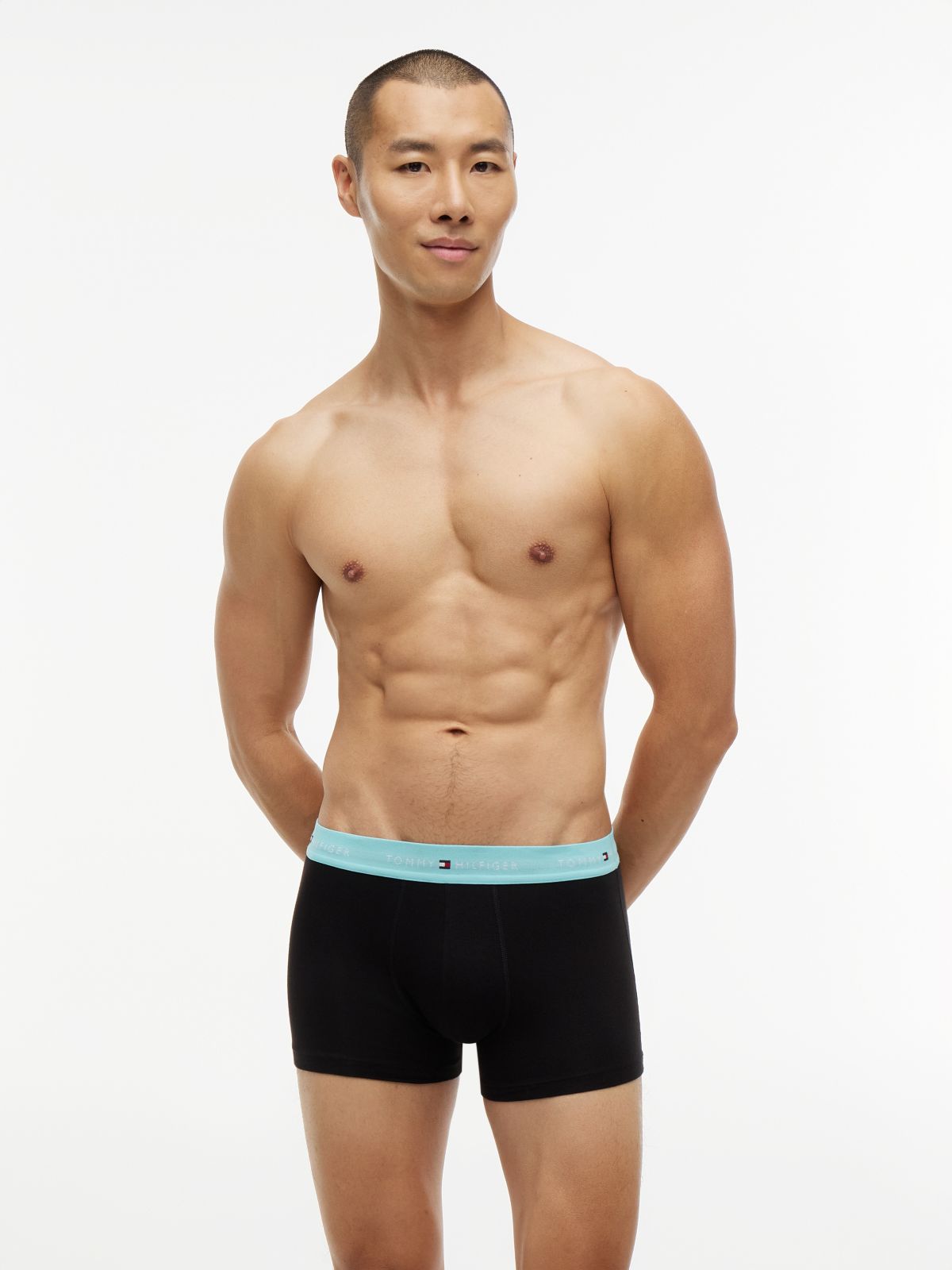 7-Pack Signature Logo Waistband Trunks — Multi