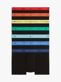 7-Pack Signature Logo Waistband Trunks — Multi 1
