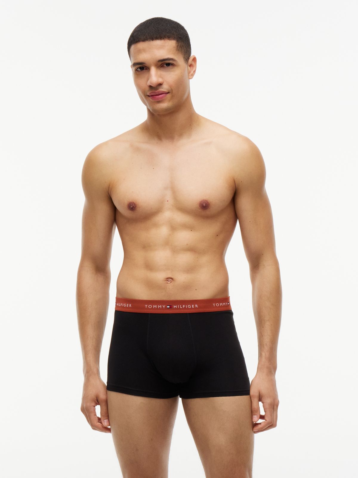 7-Pack Signature Logo Waistband Trunks — Blue