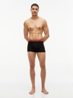 7-Pack Signature Logo Waistband Trunks — Blue 3