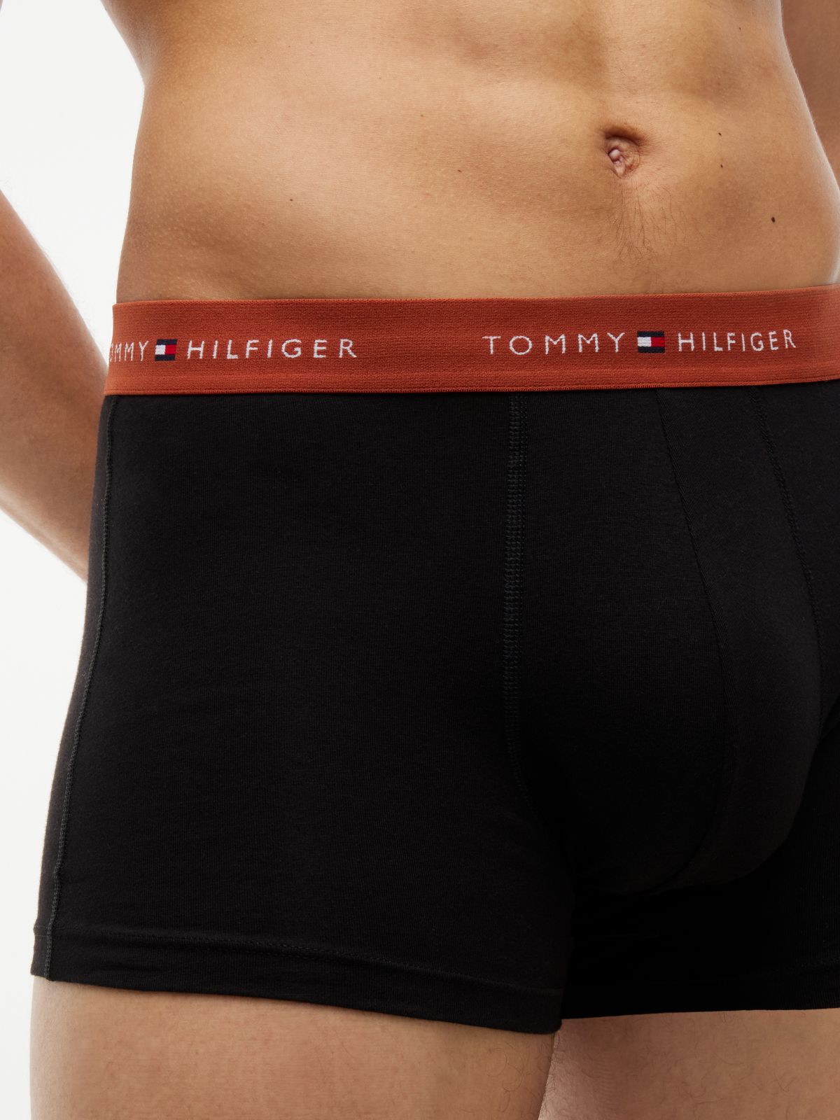 7-Pack Signature Logo Waistband Trunks — Blue