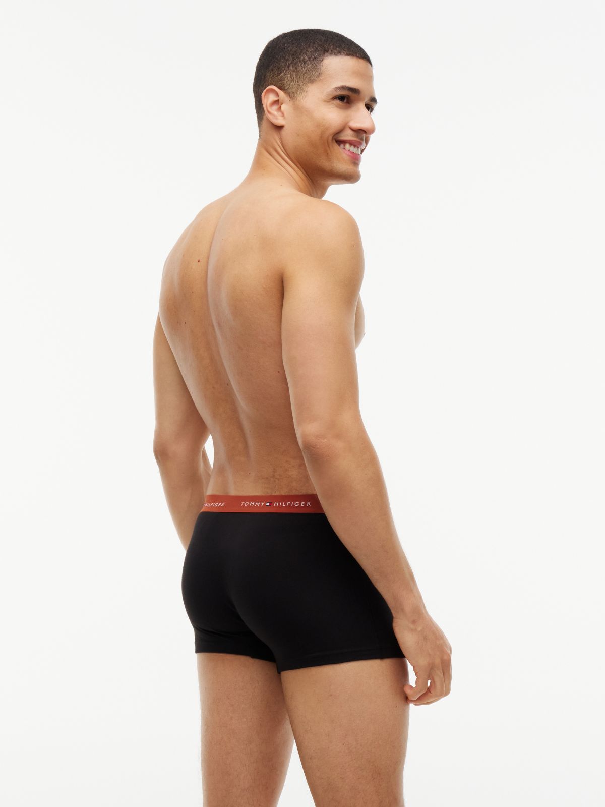 7-Pack Signature Logo Waistband Trunks — Blue