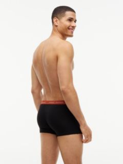 7-Pack Signature Logo Waistband Trunks — Blue 5