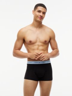7-Pack Signature Logo Waistband Trunks — Blue 6