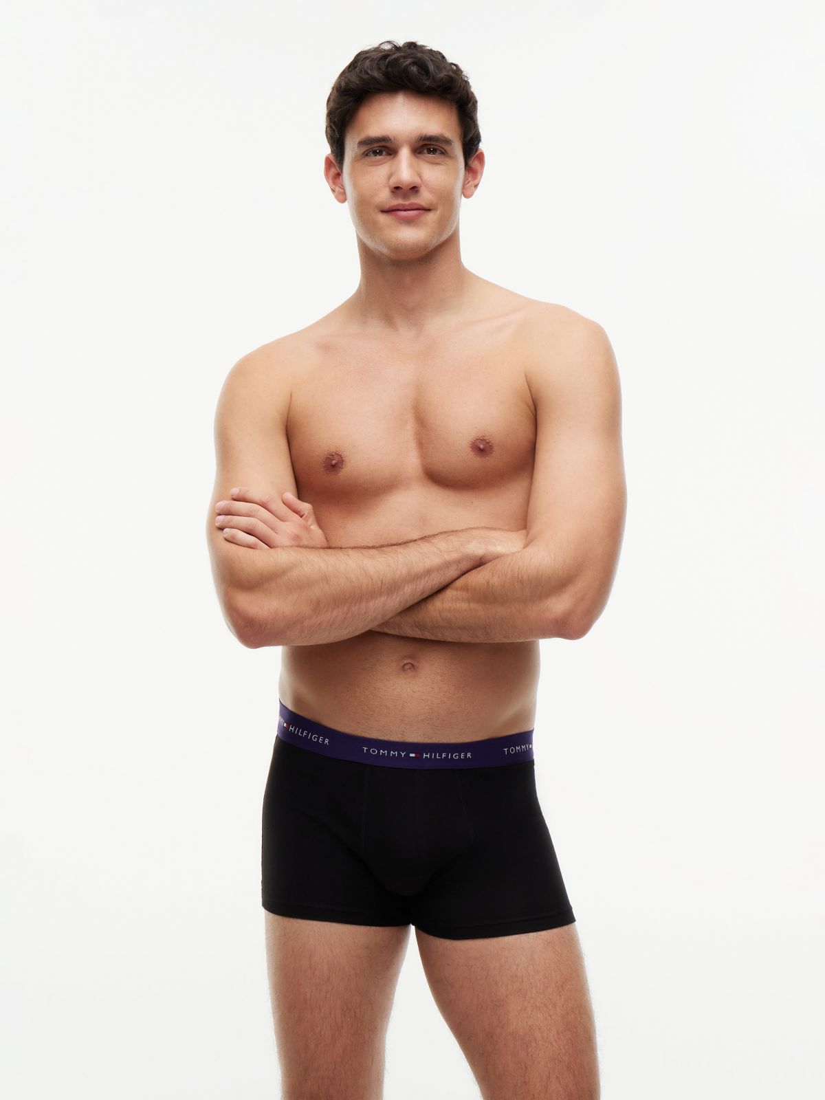 7-Pack Signature Logo Waistband Trunks — Yellow