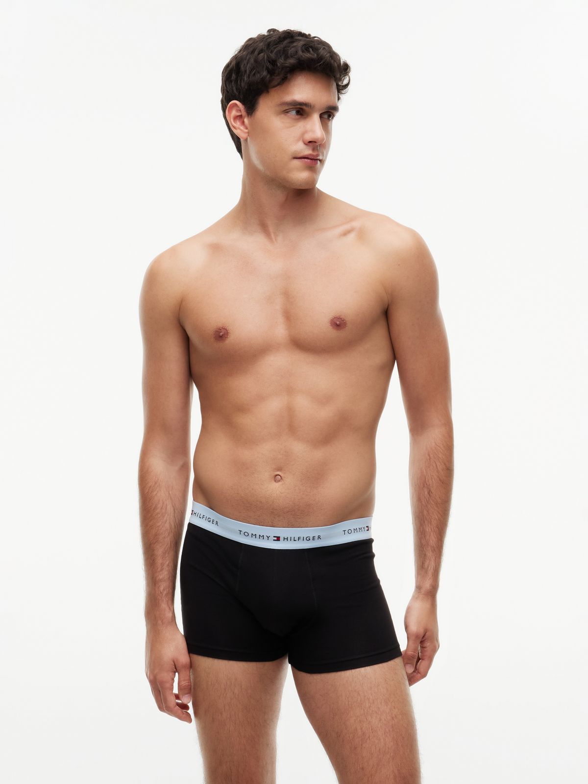 7-Pack Signature Logo Waistband Trunks — Yellow
