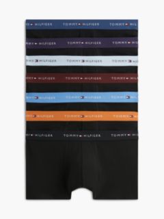 7-Pack Signature Logo Waistband Trunks — Yellow 1