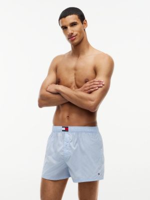 multi 3-pack heritage print woven boxer shorts for men tommy hilfiger