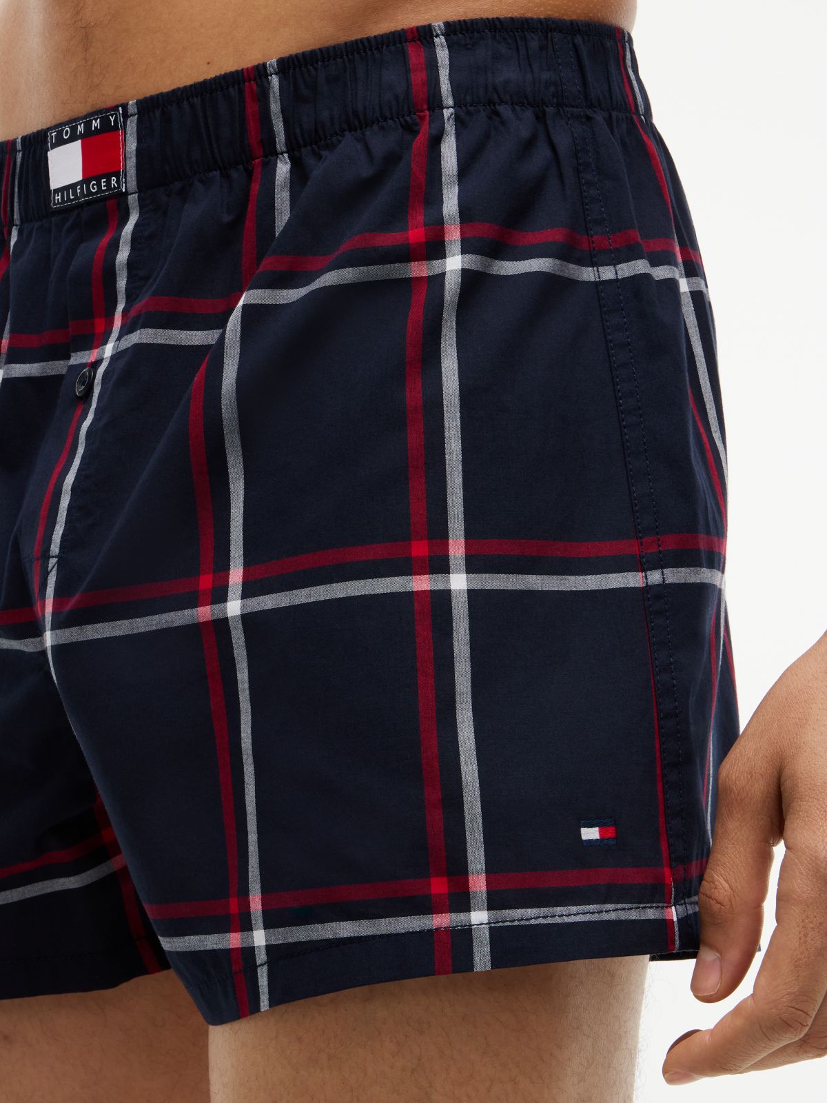 3-Pack Heritage Print Woven Boxer Shorts — Pink