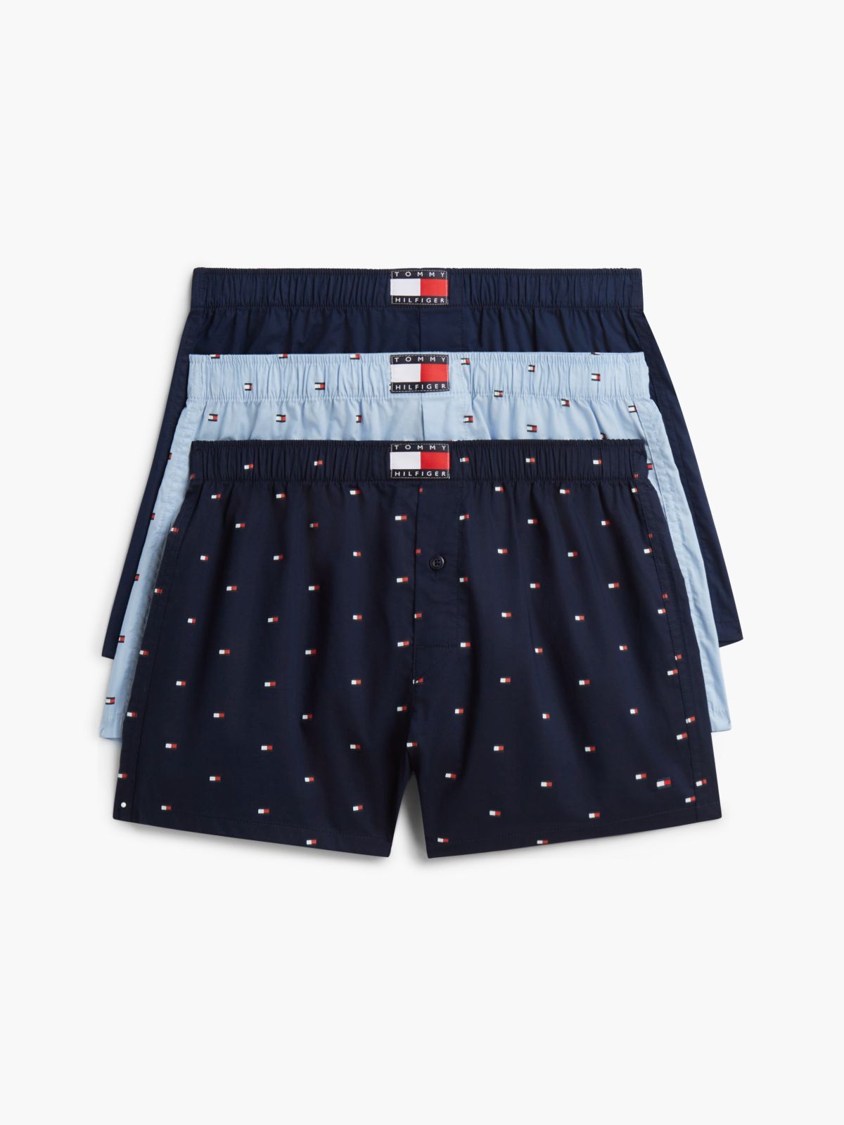 3-Pack Heritage Print Woven Boxer Shorts — Multi