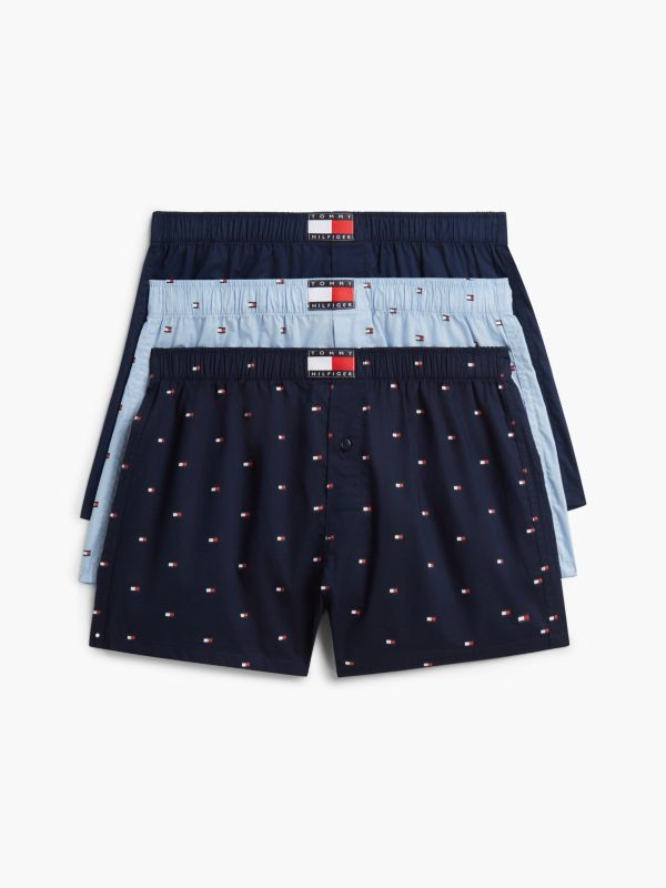 3-Pack Heritage Print Woven Boxer Shorts — Multi